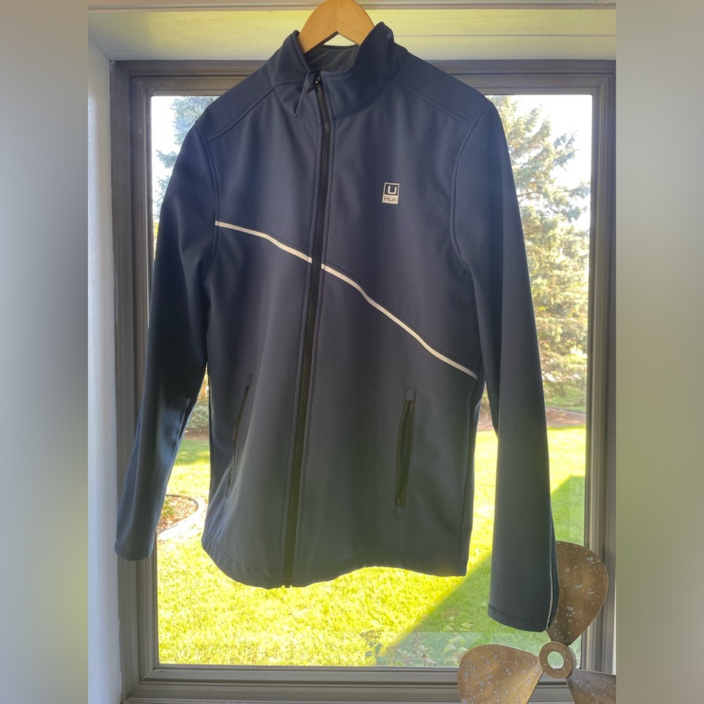 Huk Men's Navy Performance Jacket
